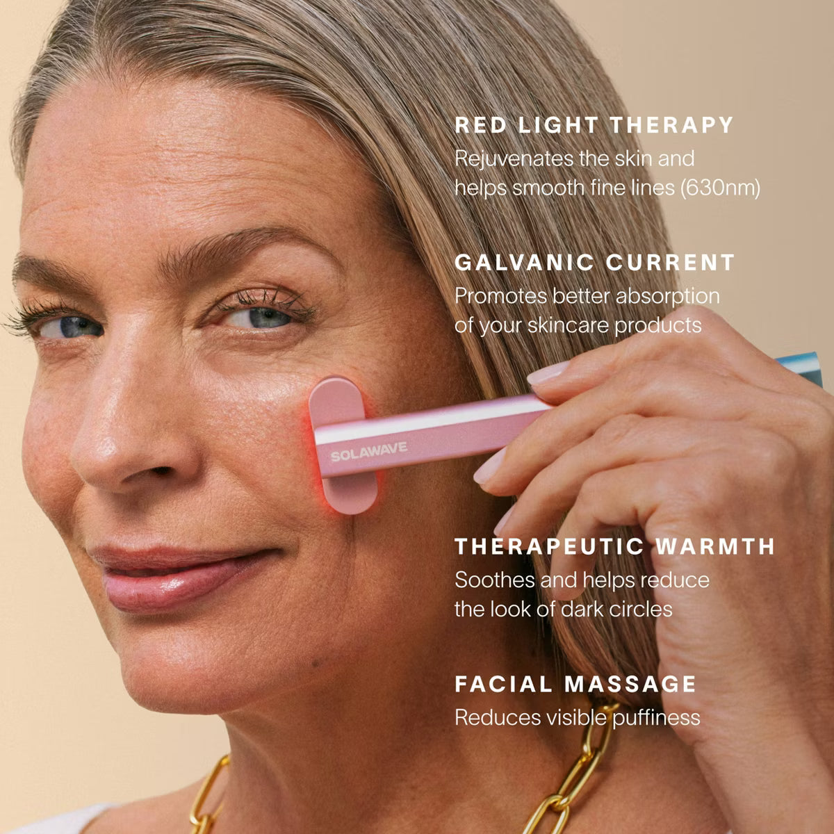 Solawave 4 in 1 Skincare Wand - Rose Gold - Ulta Beauty