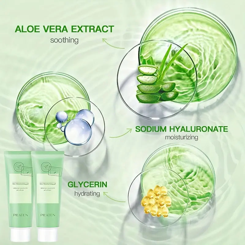 Aloe Gel for Face Moisturizing and Refreshing Care